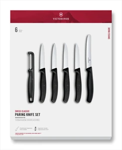 Victorinox sada švajčiarskych lúpacích nožov a I-škrabky - 6ks