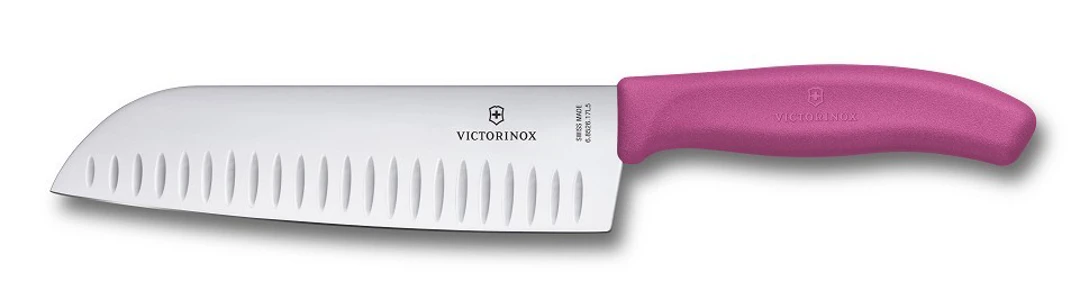 Victorinox SwissClassic Santoku nôž 17 cm - fialový