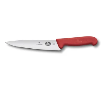 Victorinox kuchynský nôž Fibrox - červený