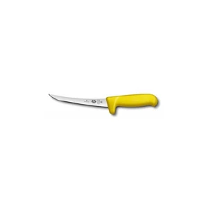 Victorinox 5.6618.12M kuchynský nôž Fibrox safety grip -  vykosťovací/filetovací 12 cm žltý