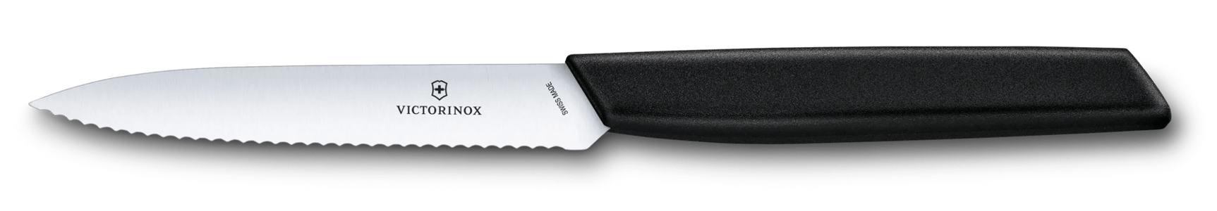 Victorinox Swiss Modern Nôž na ovocie a zeleninu 10 cm, vlnovkové ostrie