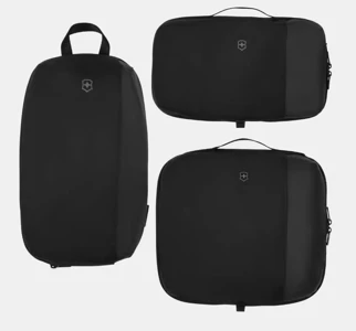 Travel Essentials, Packing Cube Set, Black