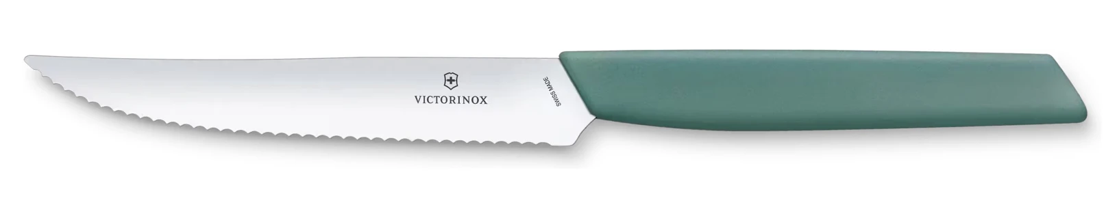 Victorinox Swiss Modern Steakový nôž 12 cm - mätová zelená