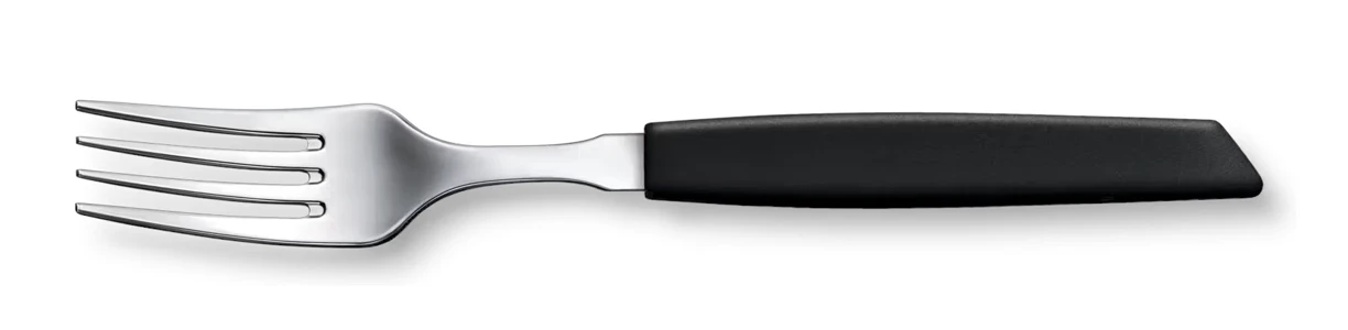 Victorinox Swiss Modern Stolová vidlička - čierna