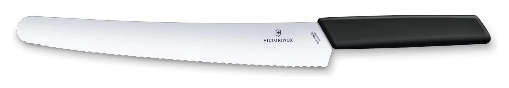Victorinox Swiss Modern Nôž na chlieb a pečivo 26 cm - čierna