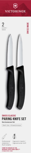 Victorinox Swiss Classic 6.7693.2 Sada nožov 2 ks čierna