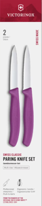 Victorinox Swiss Classic 6.7695.2C1 Sada nožov 2 ks fialová